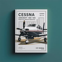 Cessna Aircraft 180 185 D2000-9-13 Service Repair Workshop Manual PDF