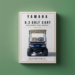 Yamaha G2 E Golf Cart Replacement Parts Catalog PDF
