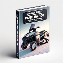 2003 Arctic CAT Pantera 800 Efi /shop Service Repair Workshop Manual PDF