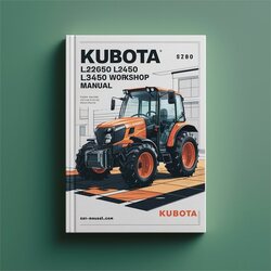 Kubota L2650 L2950 L3450 L3650 WET GST Service Repair Workshop Manual PDF