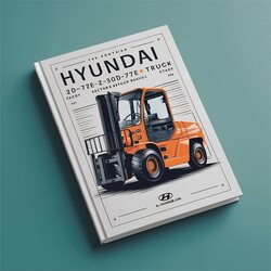 Hyundai 20D-7E 25D-7E 30D-7E 33D-7E Forklift Truck Service Repair Workshop Manual PDF