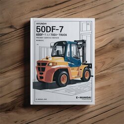 Hyundai 50DF-7 60DF-7 70DF-7 Forklift Truck Service Repair Workshop Manual PDF