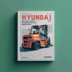 Hyundai 22BH-9 25BH-9 30BH-9 35BH-9 Forklift Truck Service Repair Workshop Manual PDF