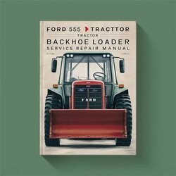 Ford 555 Tractor Backhoe Loader Service Repair Workshop Manual PDF