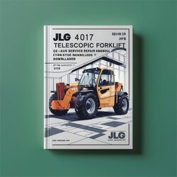 JLG 4017 Telescopic Forklift CE-AUS (p/n:3121858) Service Repair Workshop Manual PDF