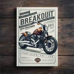 2013 Harley Davidson Model 125 Fxsb Breakout Service Repair Workshop Manual PDF