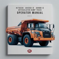 Hitachi AH350-D AH400-D Articulated Dump Truck Operator Operator's Manual PDF