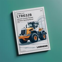 Liebherr LR632B Litronic Crawler Loader Operators Operating (serial No. From: 6851) Service Repair Workshop Manual PDF