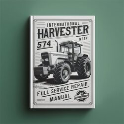International Harvester 574 Tractor Service Repair Workshop Manual PDF