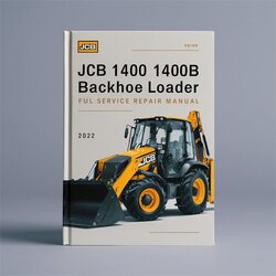 JCB 1400 1400B Backhoe Loader Service Repair Workshop Manual PDF