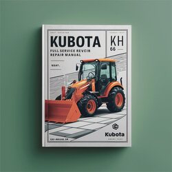 Kubota KH 66 Excavator Service Repair Workshop Manual PDF