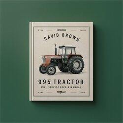 David Brown 995 Tractor Service Repair Workshop Manual PDF