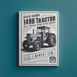 David Brown 1490 Tractor Service Repair Workshop Manual PDF