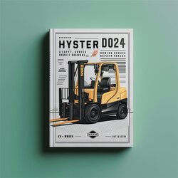 Hyster D024 (s135ft S155ft) Forklift Service Repair Workshop Manual PDF