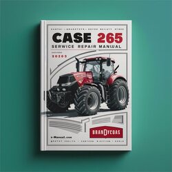 Case IH 265 Tractor Service Repair Workshop Manual PDF