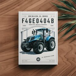New Holland CNH U.k. Engines F4ge0404b - F4ge0454c F4ge0484g Service Repair Workshop Manual PDF