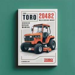 1990-2002 Toro 20482 Walk-behind Mower /shop Service Repair Workshop Manual PDF