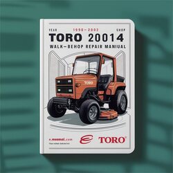 1990-2002 Toro 20014 Walk-behind Mower /shop Service Repair Workshop Manual PDF