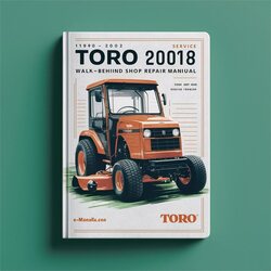 1990-2002 Toro 20018 Walk-behind Mower /shop Service Repair Workshop Manual PDF