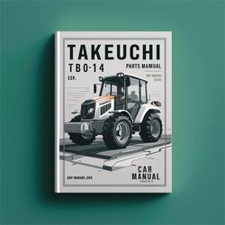 Takeuchi TB014 Parts Catalog PDF