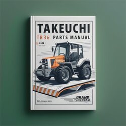 Takeuchi TB36 Parts Catalog PDF