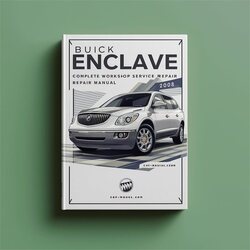 2008-2012 Buick Enclave Service Repair Workshop Manual PDF