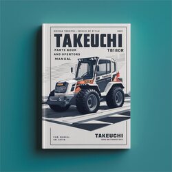 Takeuchi TB180FR Operators Parts Catalog PDF