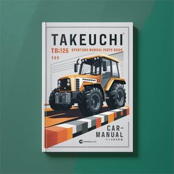 Takeuchi TB125 Operators Parts Catalog PDF