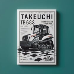 Takeuchi TB68S Operation Parts Catalog PDF