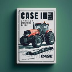 Case IH 265 Offset Tractor Operators Operator's Manual PDF