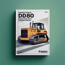 Daewoo Doosan DD80 Dozer Parts Catalog PDF