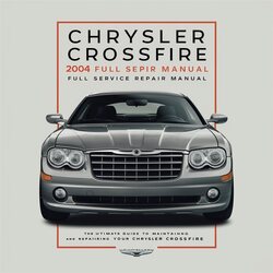 2004 Chrysler Crossfire Service Repair Workshop Manual PDF