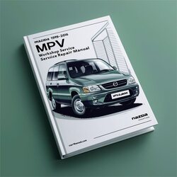 1999-2006 Mazda MPV Service Repair Workshop Manual PDF