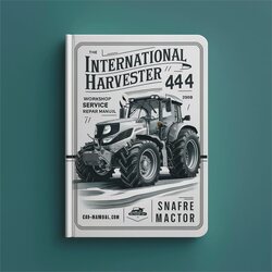 International Harvester 444 Tractor Service Repair Workshop Manual PDF