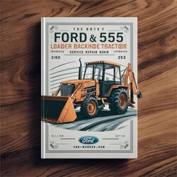 Ford 550 555 Loader Backhoe Tractor - Improved Searchable Service Repair Workshop Manual PDF