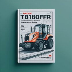 Takeuchi TB180FR Hydraulic Excavator Service Repair Workshop Manual PDF