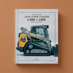 New Holland Skid Steer Loader L250 L255 Parts Catalog PDF