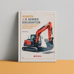 Kubota KX Series 41-2 61-2 71-2 91-2 121-2 162-2 Excavator Service Repair Workshop Manual PDF