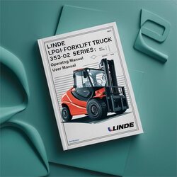 Linde LPG Forklift Truck 353-02 Series: H50 H60 H70 H80 Operating (user ) Service Repair Workshop Manual PDF