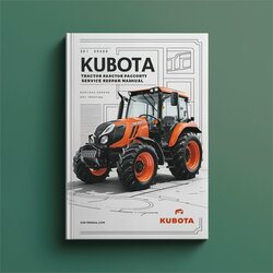 Kubota G1900 Tractor Service Repair Workshop Manual PDF
