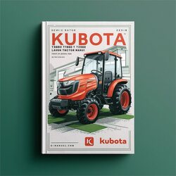 Kubota T1880 T2080 T2380 Lawn Tractor Service Repair Workshop Manual PDF
