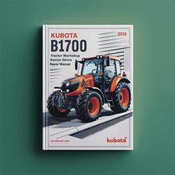 Kubota B1700 B2100 B2400 Tractor Service Repair Workshop Manual PDF