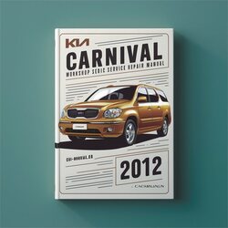 2012 Kia Carnival Service Repair Workshop Manual PDF
