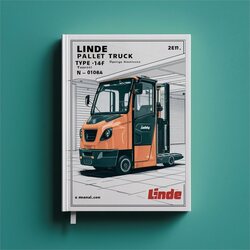 Linde Pallet Truck Type 144: T20SF From N 01084 Operating (user ) Service Repair Workshop Manual PDF