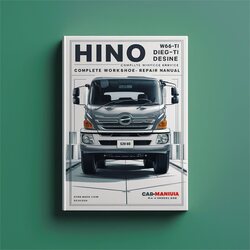Hino W06D Ti Diesel Engine Service Repair Workshop Manual PDF