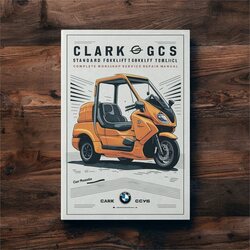Clark GCS GPS Standard Forklift Service Repair Workshop Manual PDF
