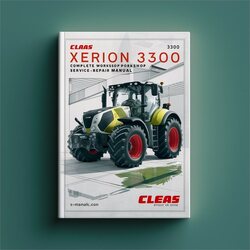 Claas Xerion 3300 Tractor Service Repair Workshop Manual PDF