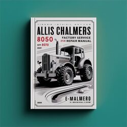 Allis Chalmers 8050 8070 Service Repair Workshop Manual PDF
