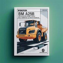 Volvo BM A25B Articulated Dump Truck Service Repair Workshop Manual PDF