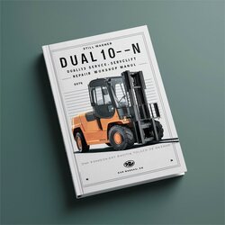 Still Wagner Dual10-n Dual13-n Forklift Service Repair Workshop Manual PDF